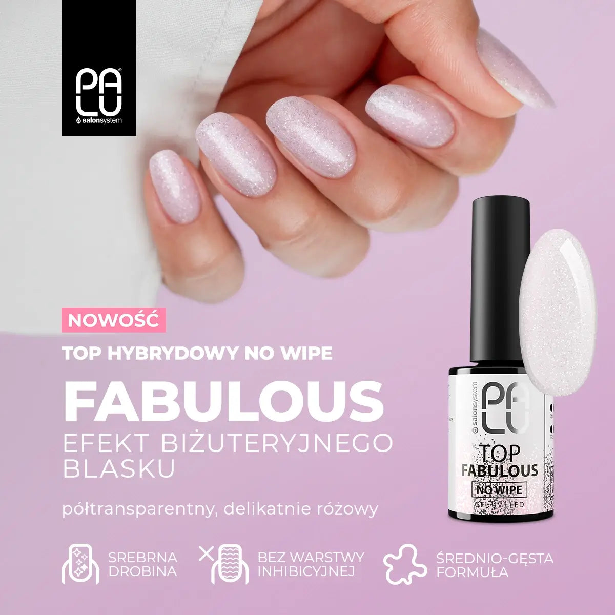 Palu Top Fabulous No Wipe 11g