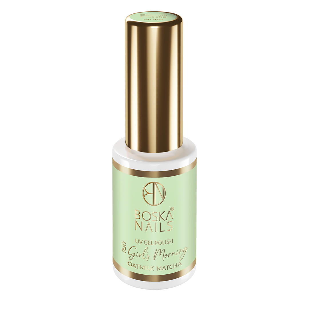 Boska Nails Lakier Hybrydowy That's Girl's Morning Oatmilk Matcha No 565 6ml
