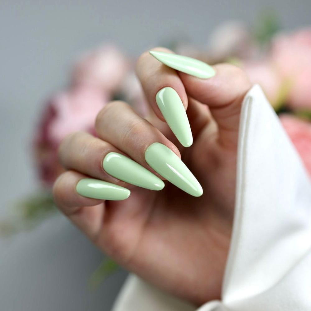Boska Nails Lakier Hybrydowy That's Girl's Morning Oatmilk Matcha No 565 6ml