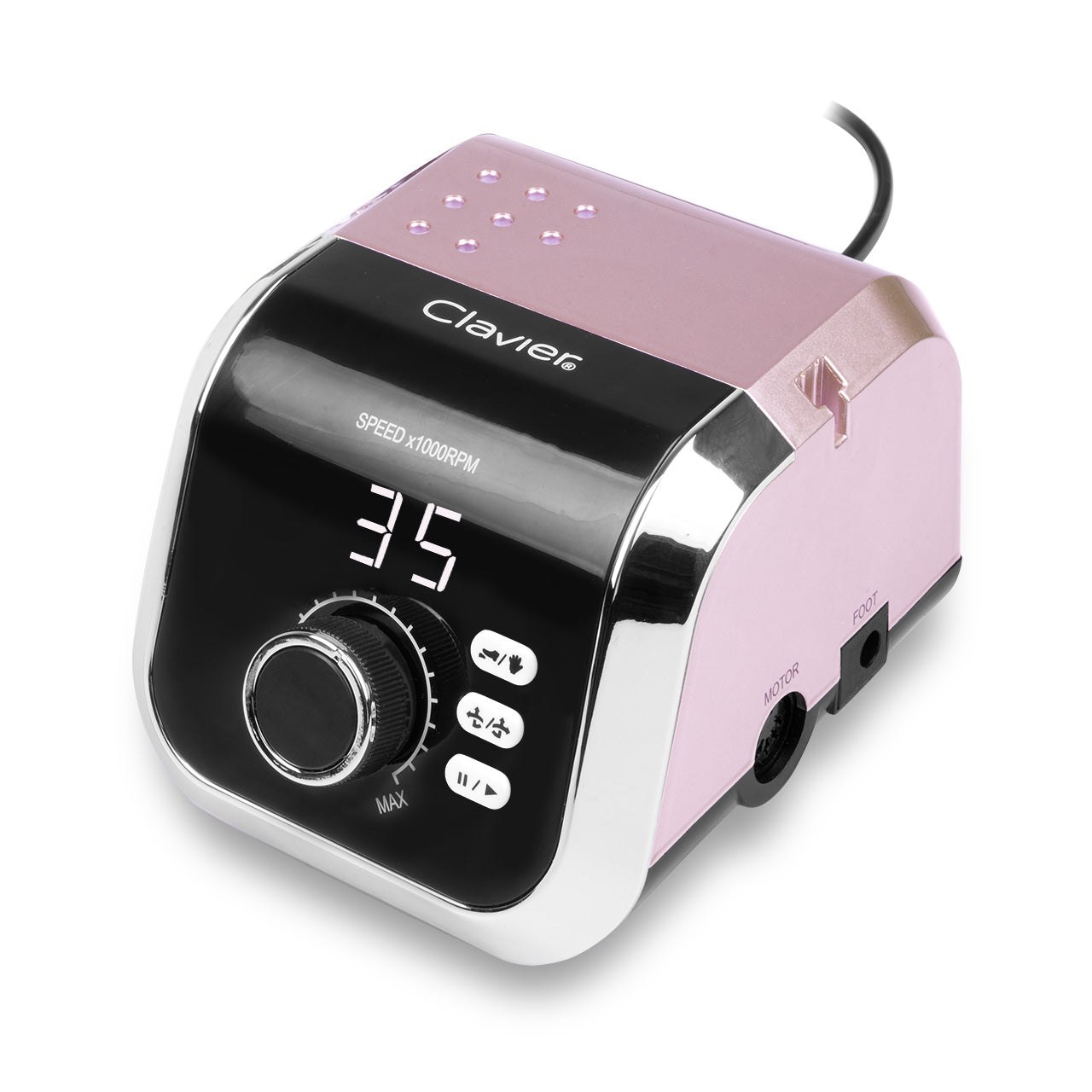 Clavier Profesjonalna Frezarka Do Paznokci 65W, Manicure – Clavier FX 620, Rose Gold