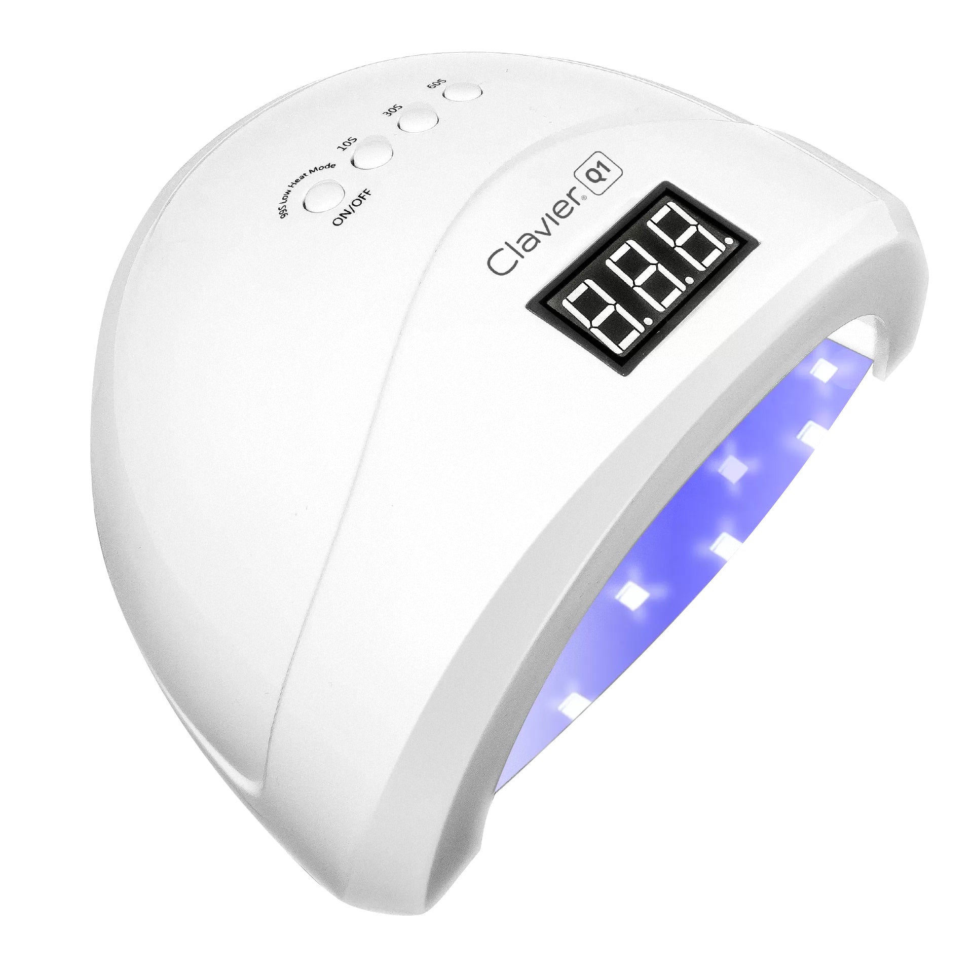 Clavier Lampa Do Paznokci 48W Z Lustrzanym Dnem Q1, Do Hybryd, Żeli