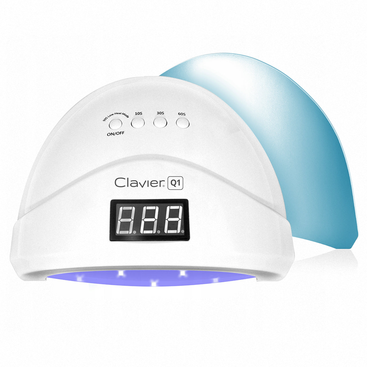Clavier Lampa Do Paznokci 48W Z Lustrzanym Dnem Q1, Do Hybryd, Żeli