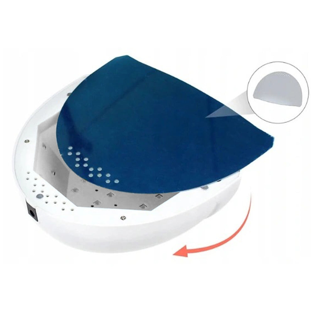 Clavier Lampa Do Paznokci 48W Z Lustrzanym Dnem Q1, Do Hybryd, Żeli
