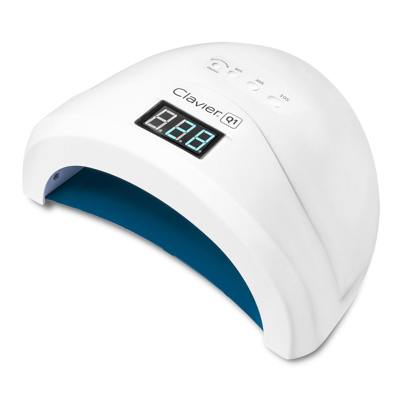Clavier Lampa Do Paznokci 48W Z Lustrzanym Dnem Q1, Do Hybryd, Żeli