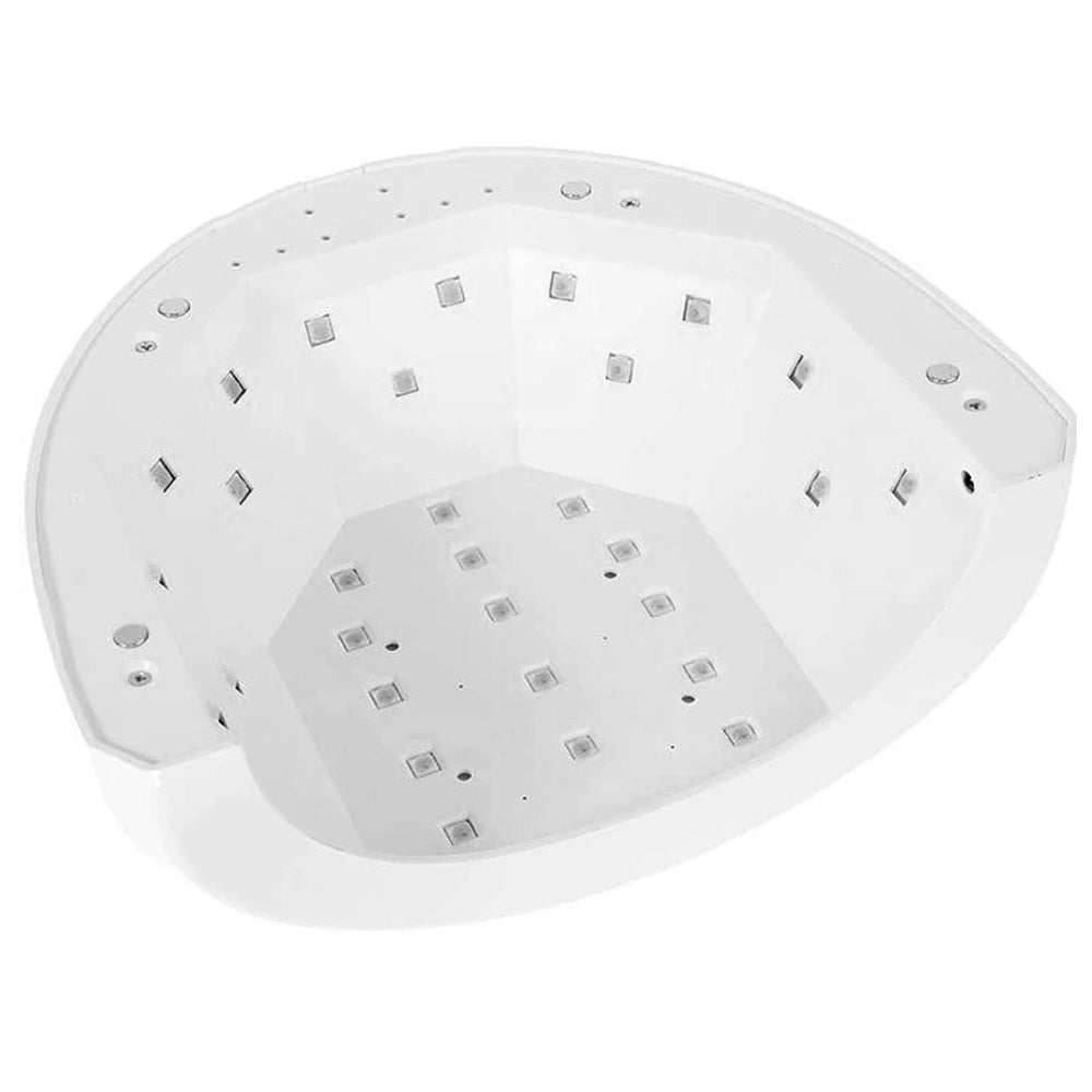 Clavier Lampa Do Paznokci 48W Z Lustrzanym Dnem Q1, Do Hybryd, Żeli