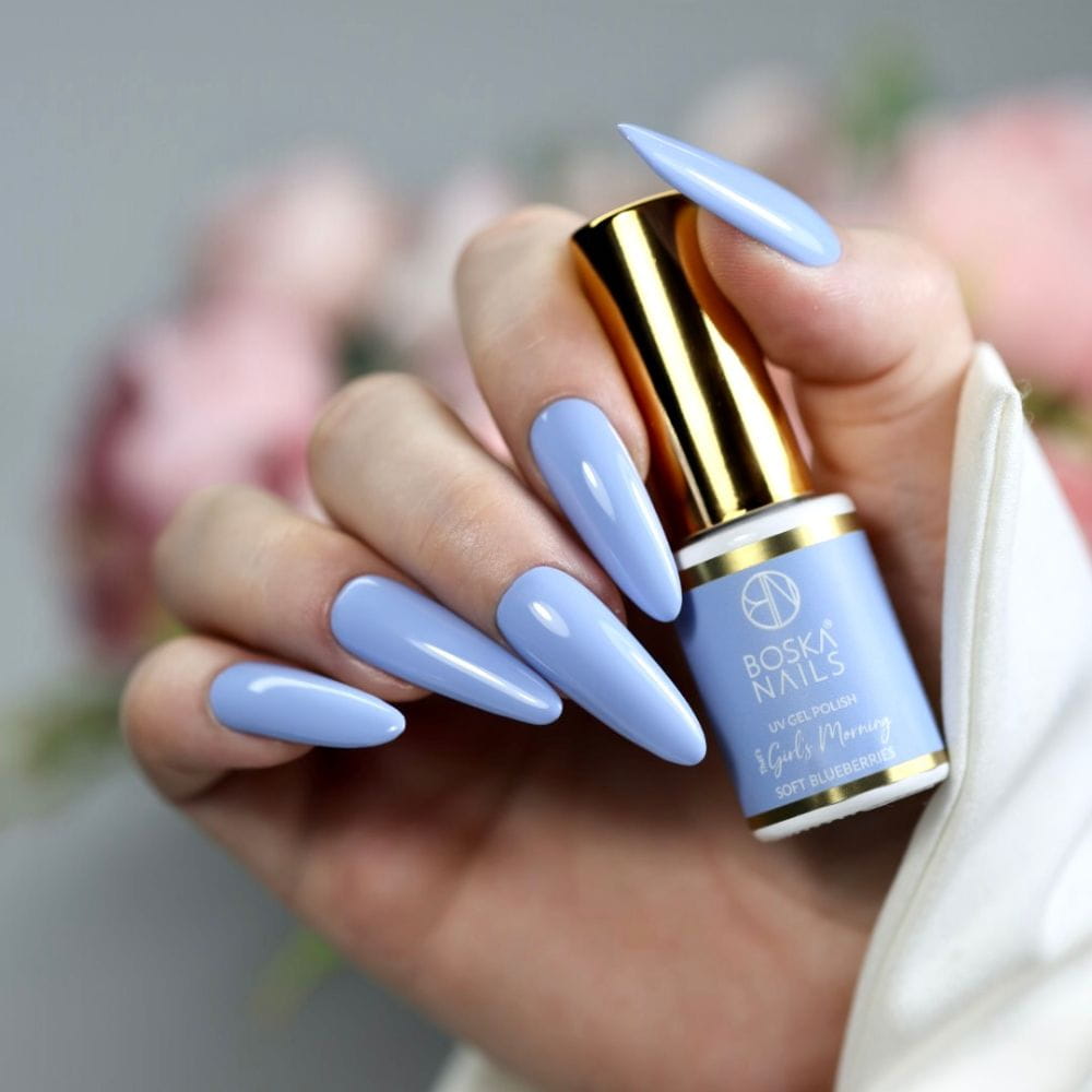 Boska Nails Lakier Hybrydowy That's Girl's Morning Soft Blueberries No 564 6ml