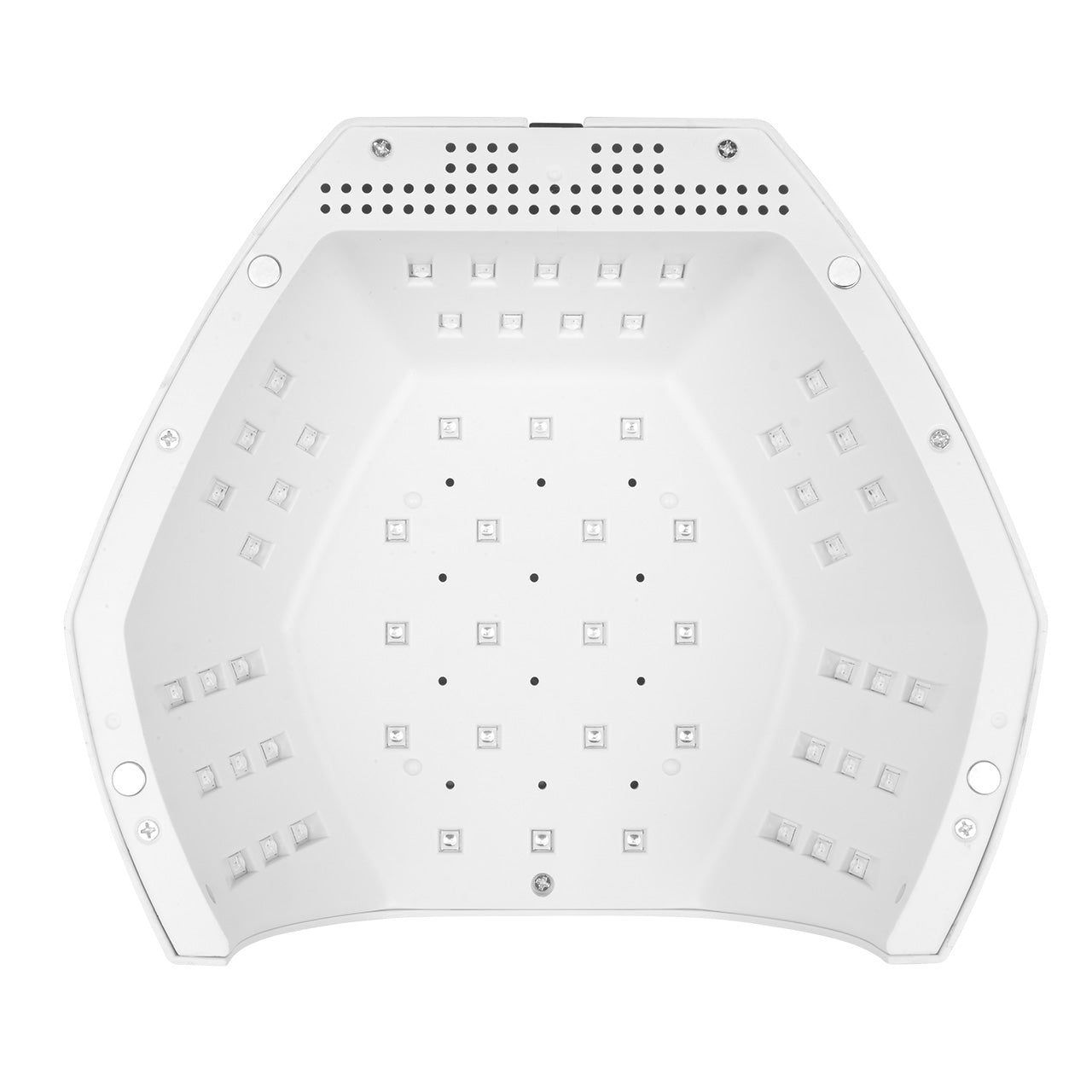 Clavier Lampa Do Paznokci UV/LED Q100 BL 48W, Biała, 57x LED, Lustrzane Dno