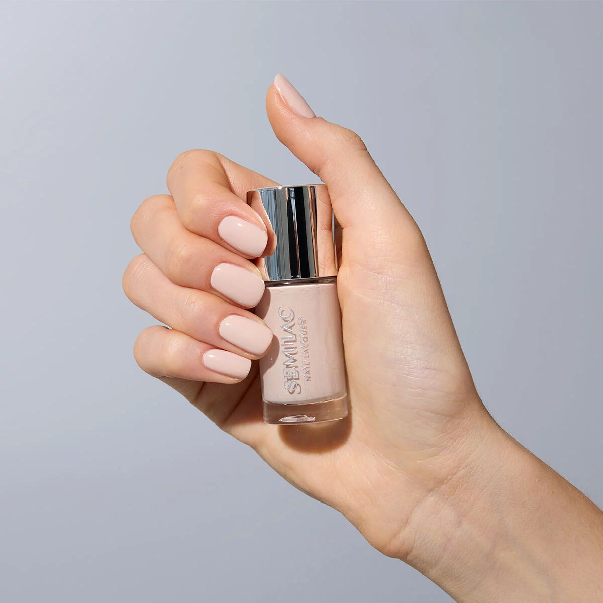 Semilac Lakier Klasyczny 104 Nail Lacquer Cream Supreme 9 ml