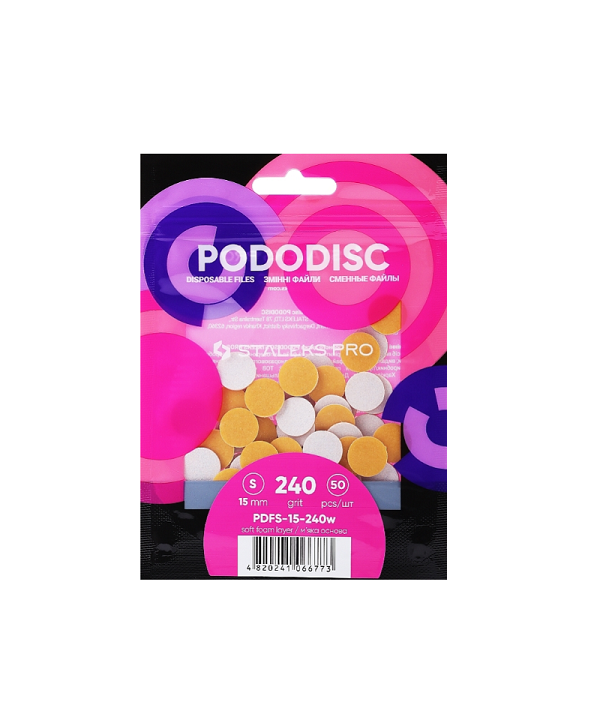 Staleks Nakładki Wymienne Pododisc S 50szt. PDFS-15-240w