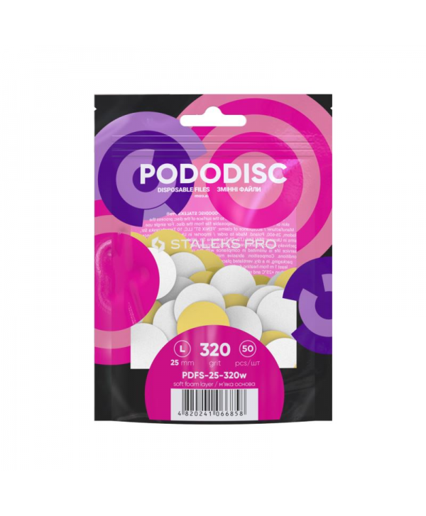 Staleks Nakładki Wymienne Pododisc S 50szt. PDFS-15-320w
