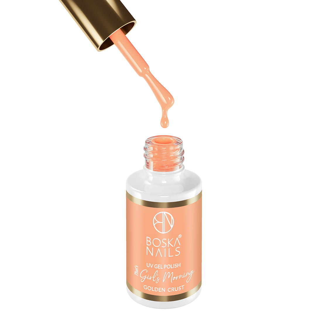 Boska Nails Lakier Hybrydowy That's Girl's Morning Golden Crust No 563 6ml