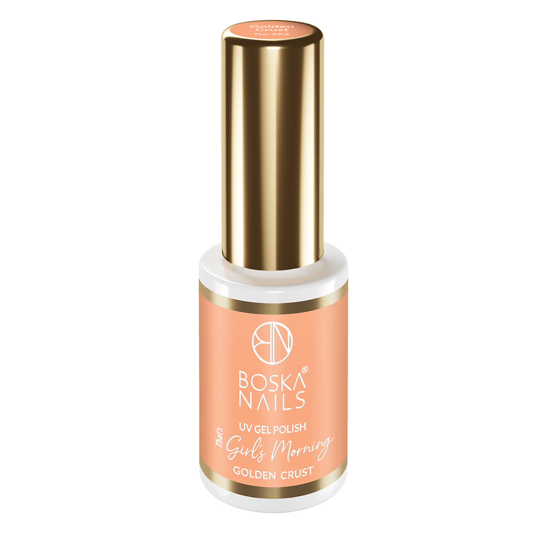 Boska Nails Lakier Hybrydowy That's Girl's Morning Golden Crust No 563 6ml
