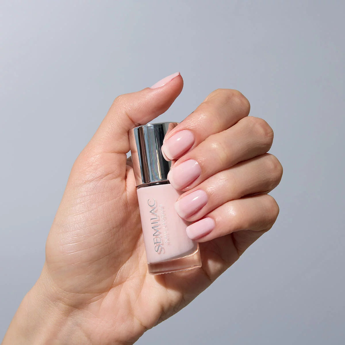 Semilac Lakier Klasyczny 105 Nail Lacquer Delicate French 9 ml
