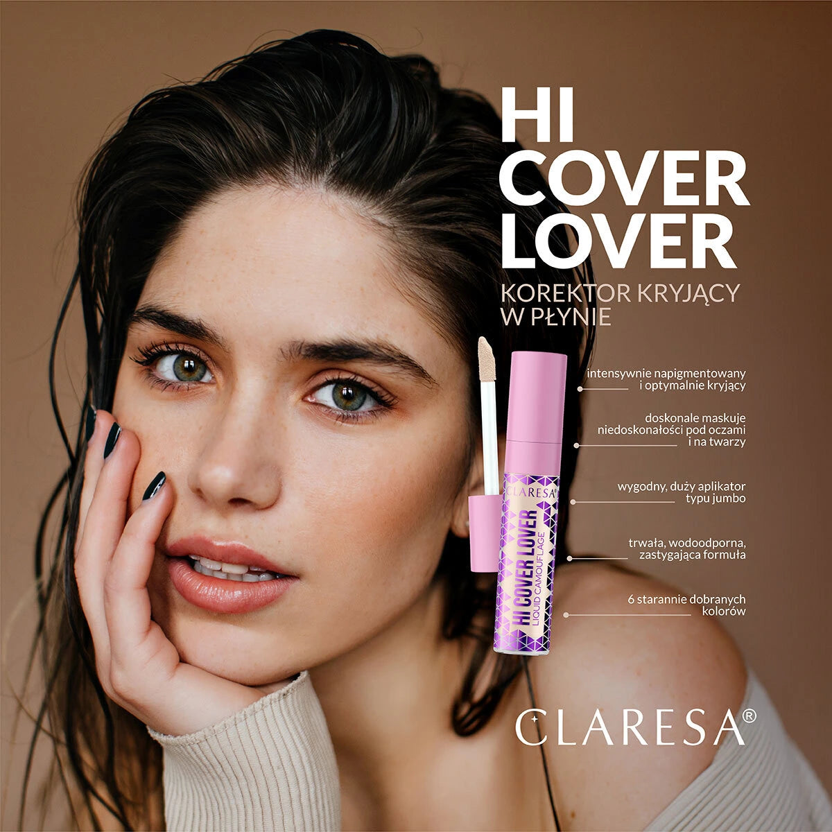 Claresa Korektor Kryjący W Płynie Hi Cover Lover 22 Fair