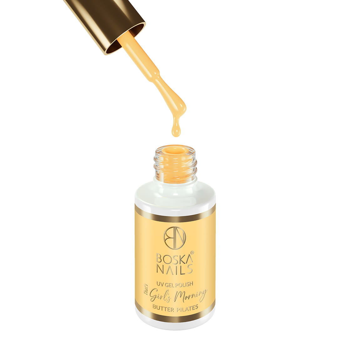 Boska Nails Lakier Hybrydowy That's Girl's Morning Butter Pilates No 562 6ml