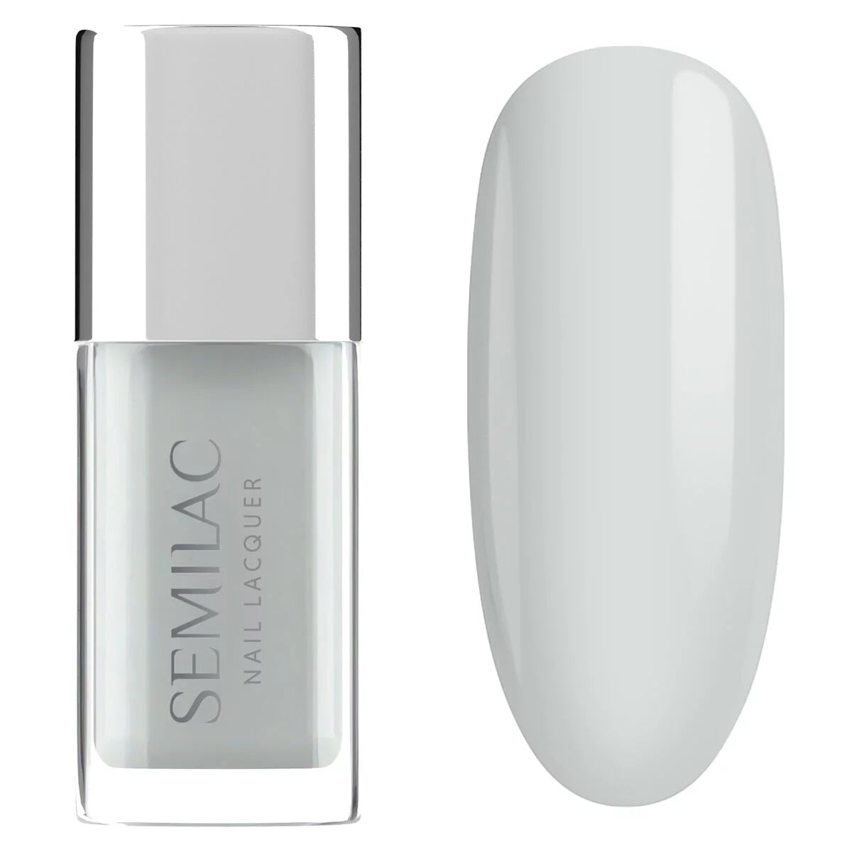 Semilac Lakier Klasyczny 108 Nail Lacquer Classic White 9 ml
