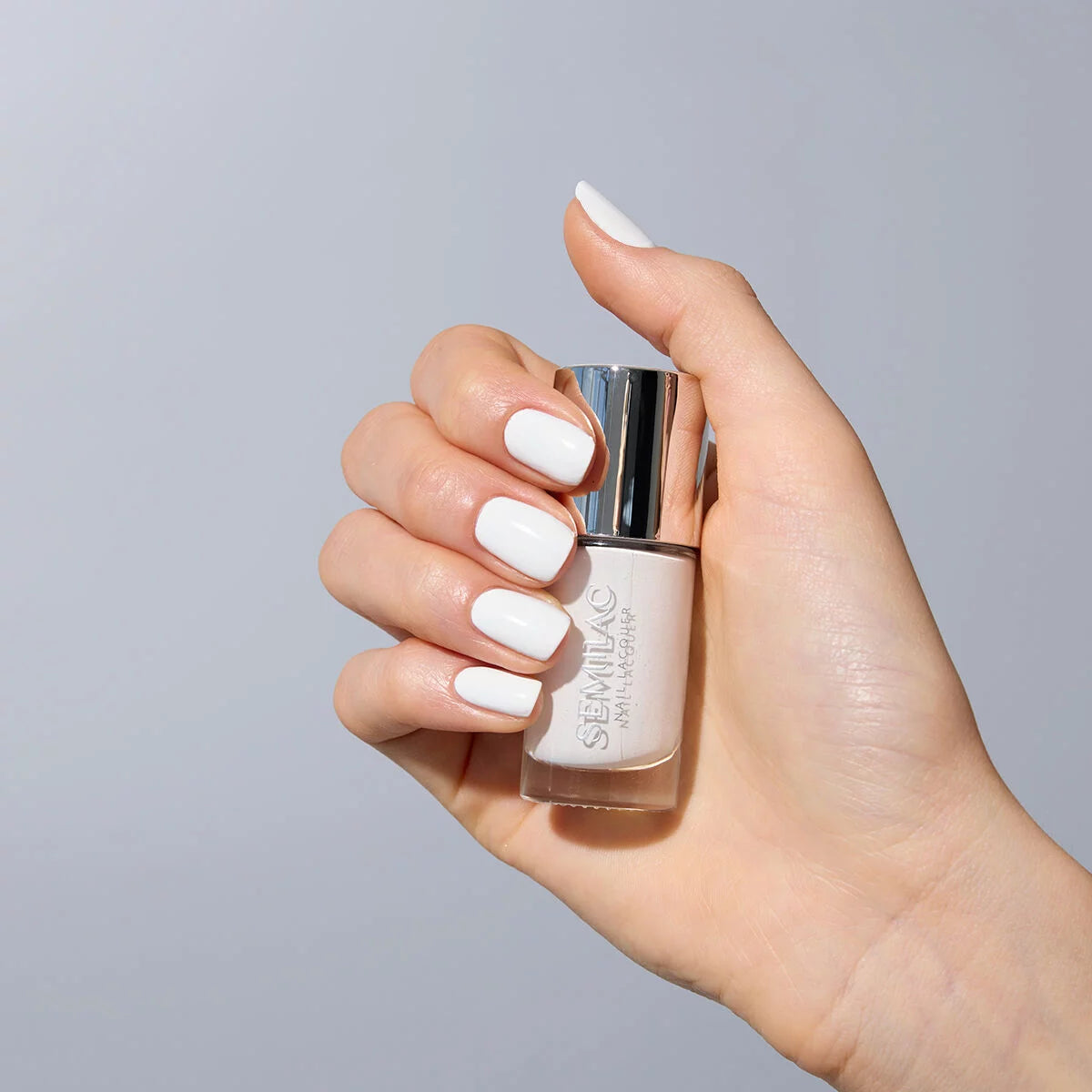 Semilac Lakier Klasyczny 108 Nail Lacquer Classic White 9 ml