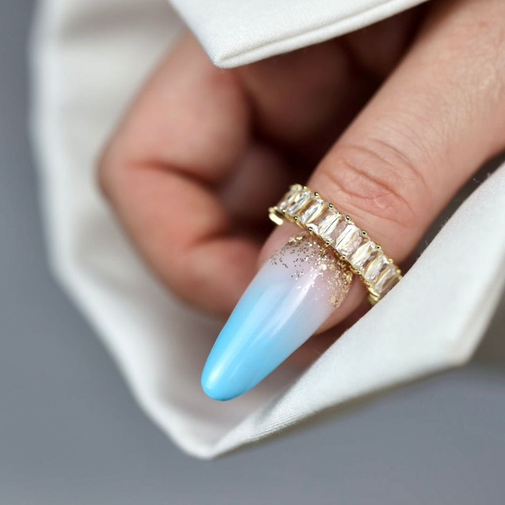 Boska Nails Żel Do Zdobień Picassini Paint Gel Baby Blue Niebieski 5ml