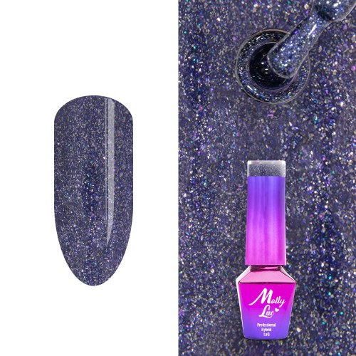 Lakier Hybrydowy MollyLac Wedding Dream Champagne Spumante 5ml Nr 387