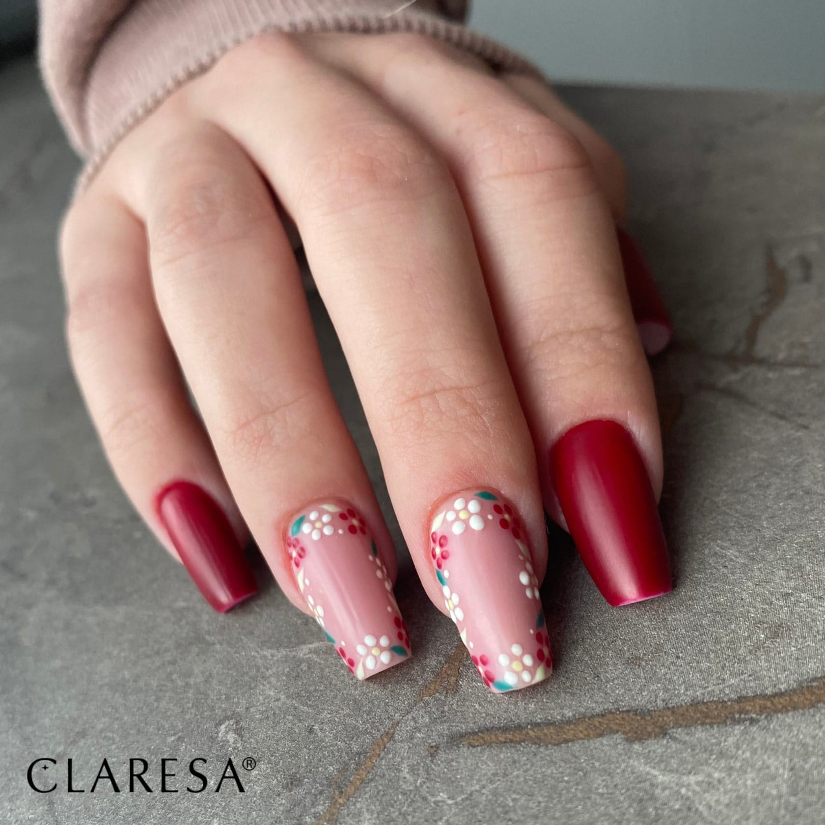 Claresa - Lakier hybrydowy RED 427 -5g