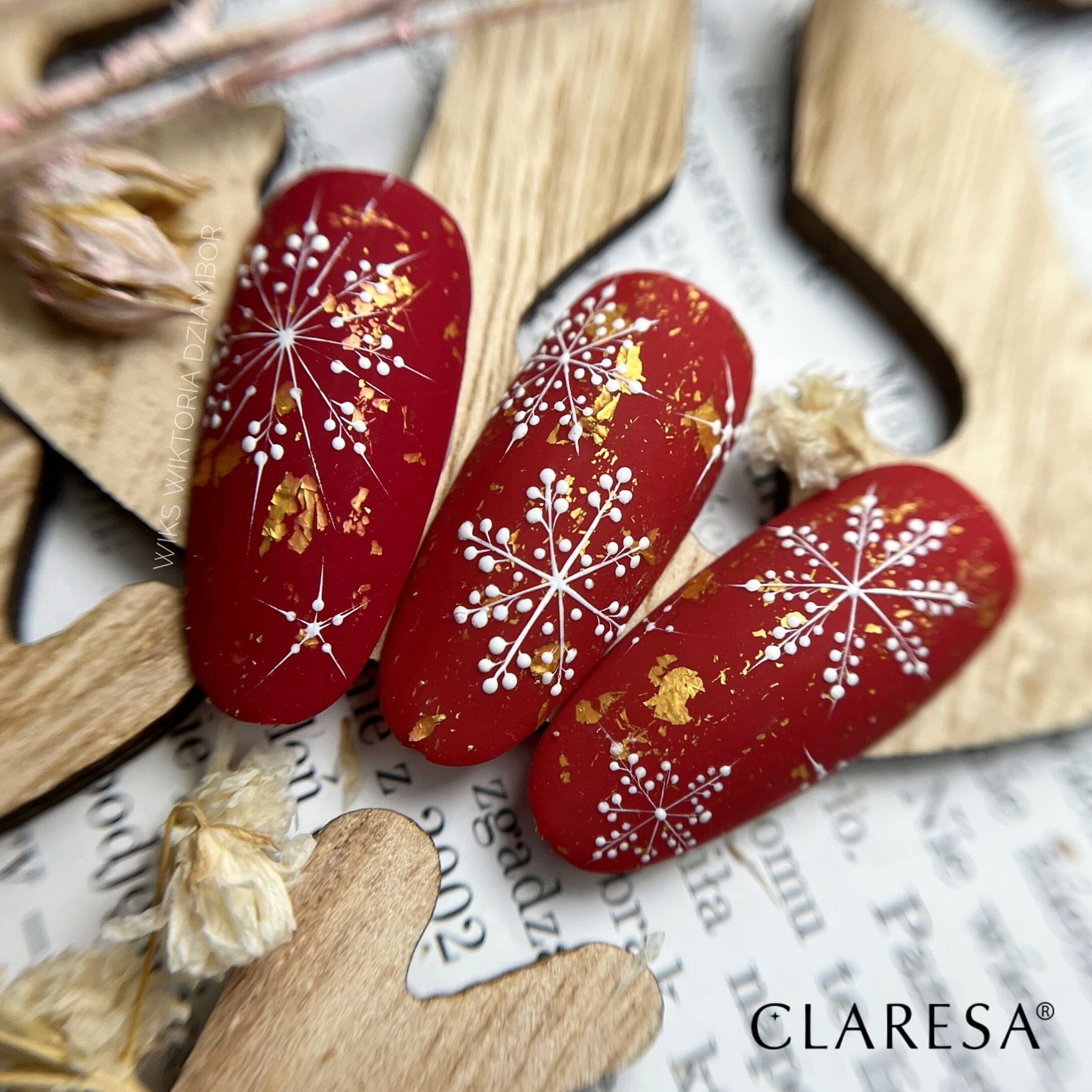 Claresa - Lakier hybrydowy RED 427 -5g