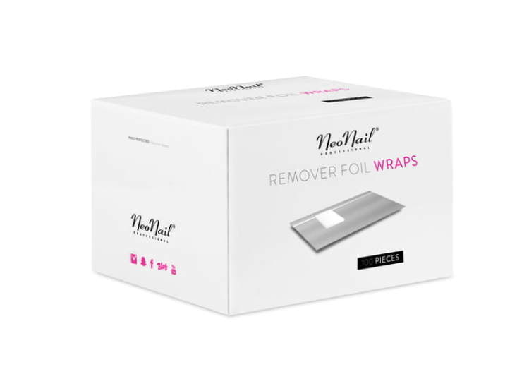 Nail Foil Wraps - 100 Szt,