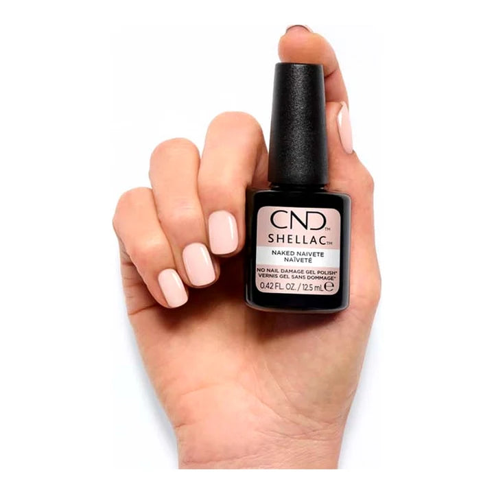 CND Shellac Lakier hybrydowy Naked Naivete 12,5 ml