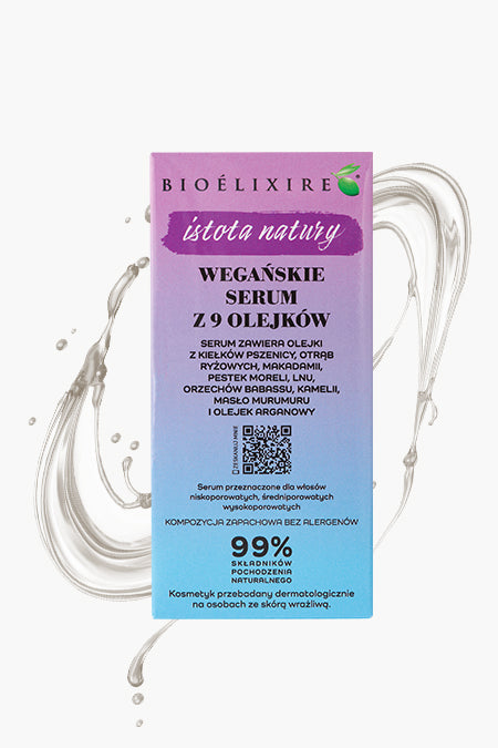 Bioélixire Istota Natury Wegańskie Serum Z 9 Olejków 50 Ml