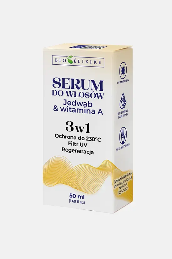 Bioelixire Serum Z Jedwabiem I Witaminą A 3w1 50ml