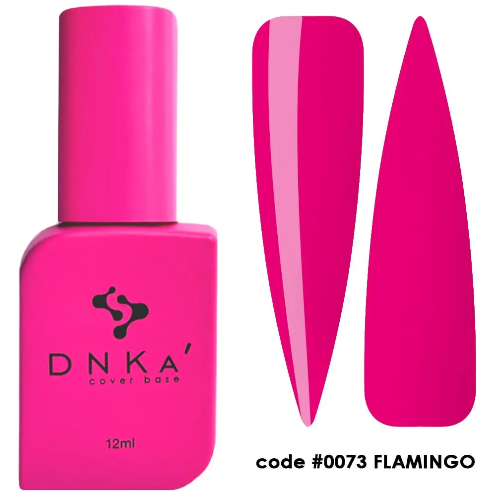DNKa Rubber Base French Cover #0073 Flamingo 12ml