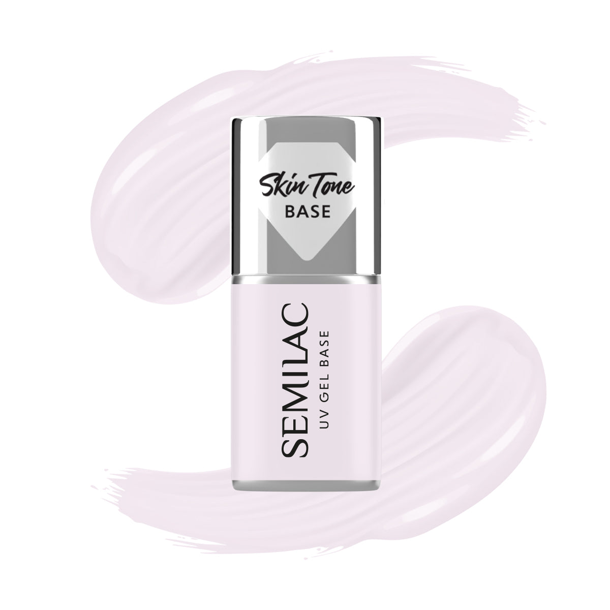 Semilac Baza Do Lakierów Hybrydowych Skin Tone Cover Base Milky Pink 7 ml