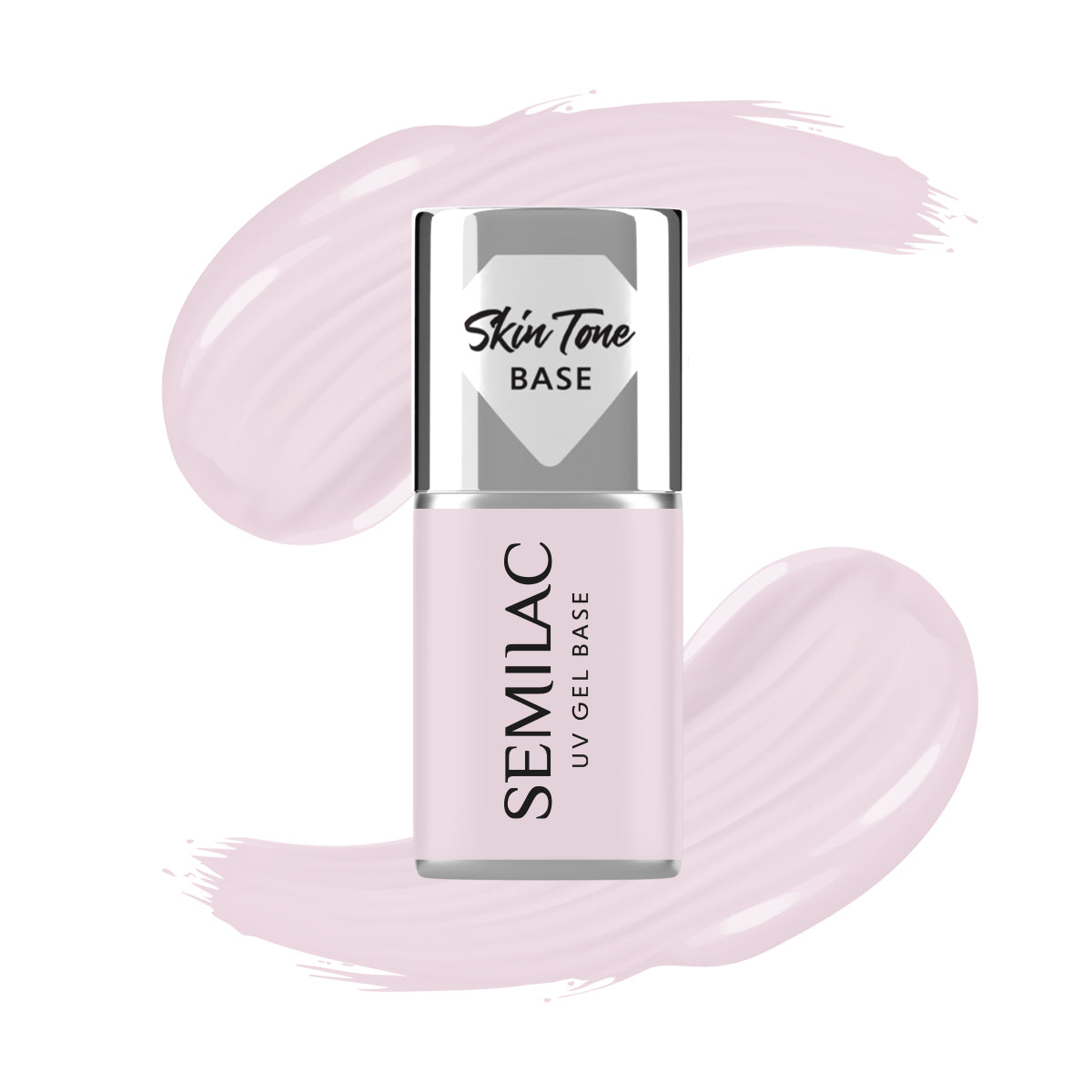 Semilac Baza Do Lakierów Hybrydowych Skin Tone Cover Base Natural Pink 7 ml