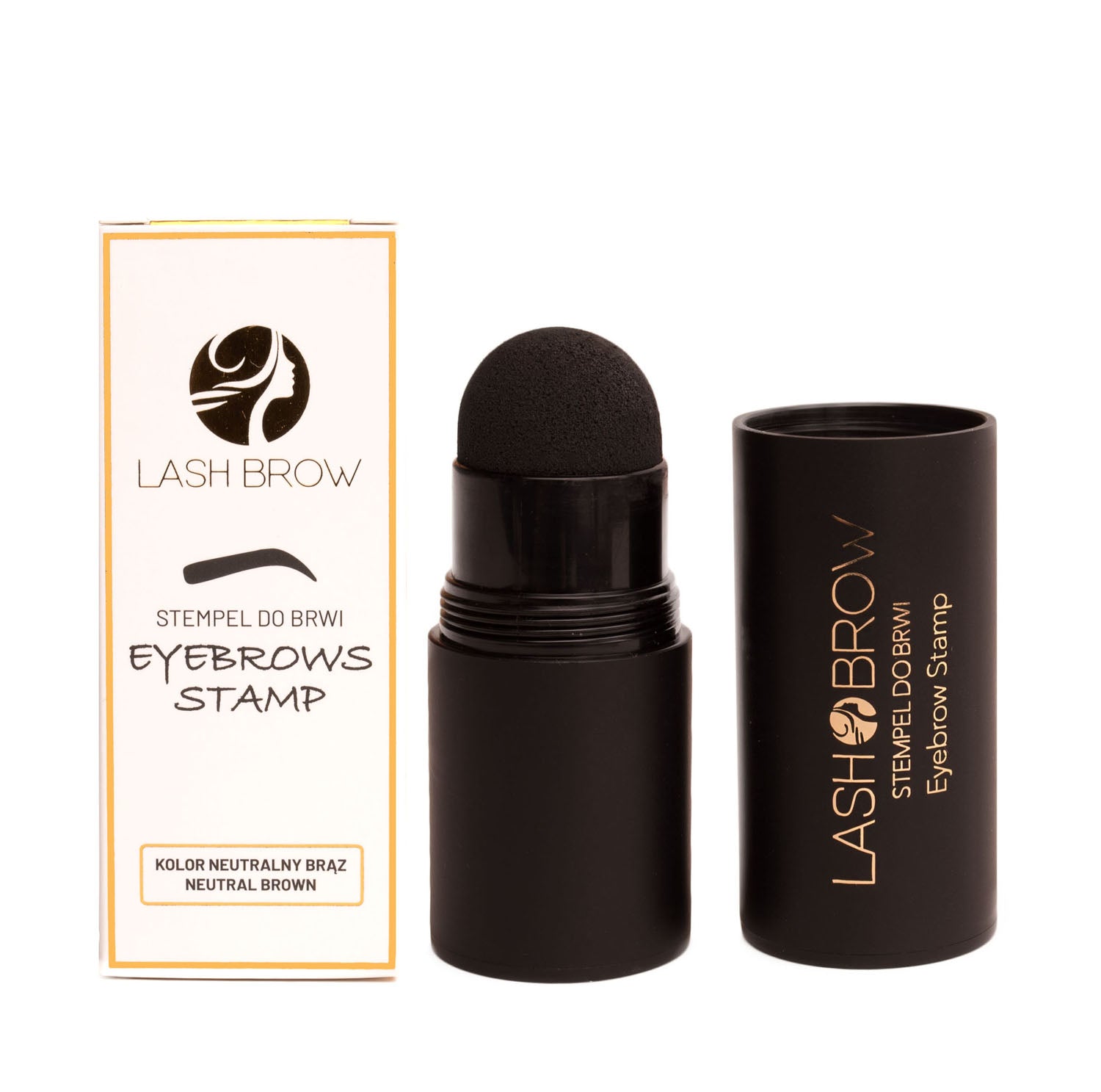 Lash Brow Stempel Do Brwi Eyebrows Stamp Neutralny Brąz