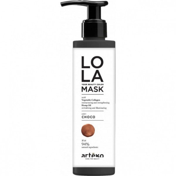 Artego Artego Lola Your Beauty - Tonizująca Maska Do Włosów Color Mask Choco 200 ml — Składniki i ocena