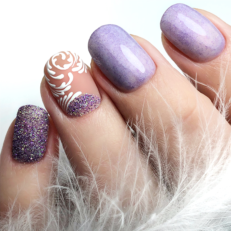 Slowianka Piasek Dekoracyjny Shell Lavender Sand