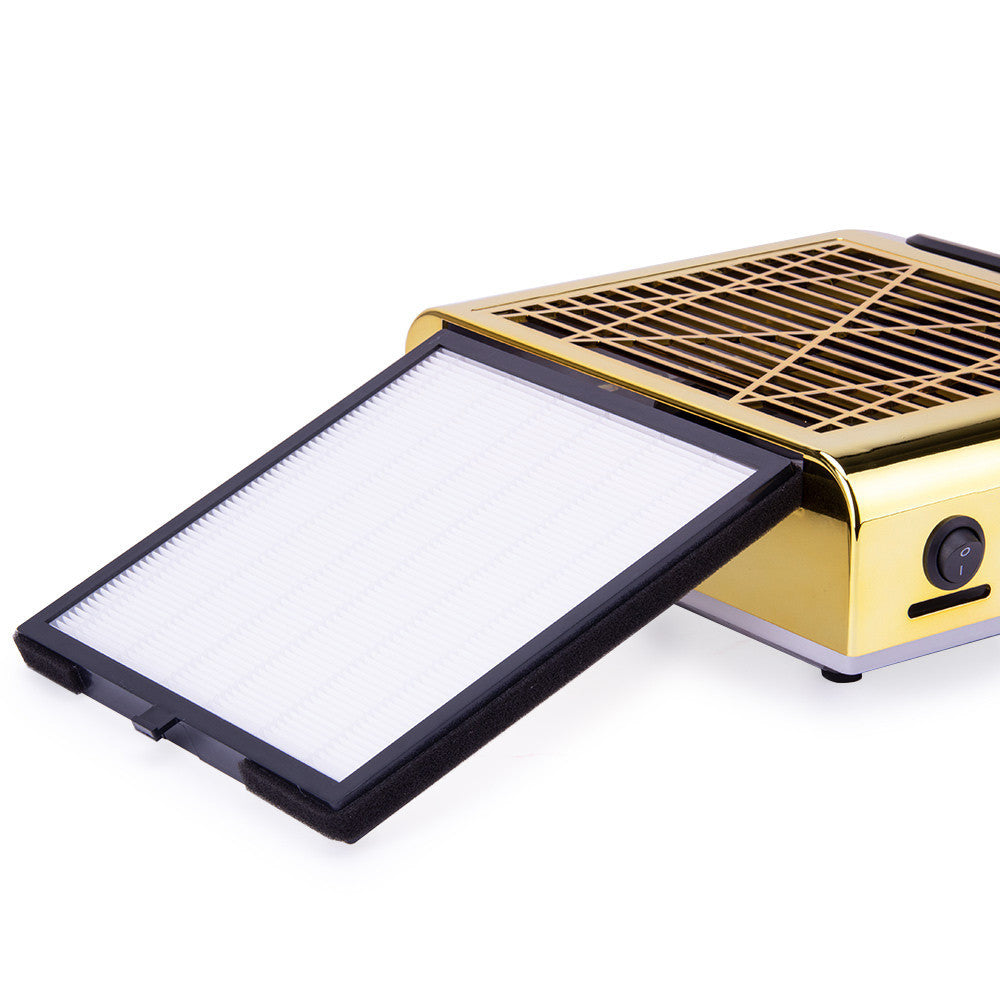 Mollylac Pochłaniacz Pyłu 80W Kasetowy 1-Wiatrakowy Gold Złoty 858-8