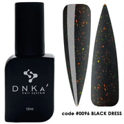 DNKa Rubber Base French Cover #0096 Black Dress 12ml