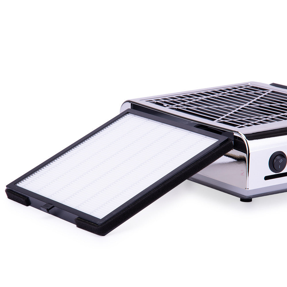 Mollylac Pochłaniacz Pyłu 80W Kasetowy 1-Wiatrakowy Silver Srebrny 858-8