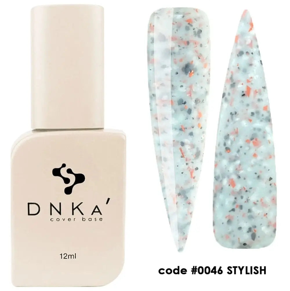 DNKa Rubber Base French Cover #0046 Stylish 12ml