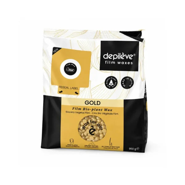 Depileve Wosk Do Depilacji W Granulkach Film Wax Gold 950 GR