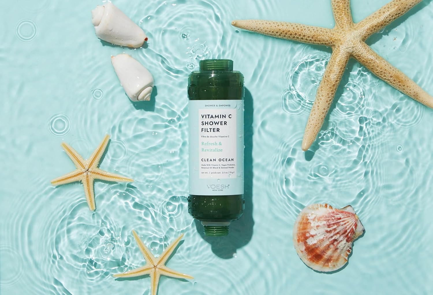 Voesh - Filtr Prysznicowy Z Witaminą C - Clean Ocean 70g