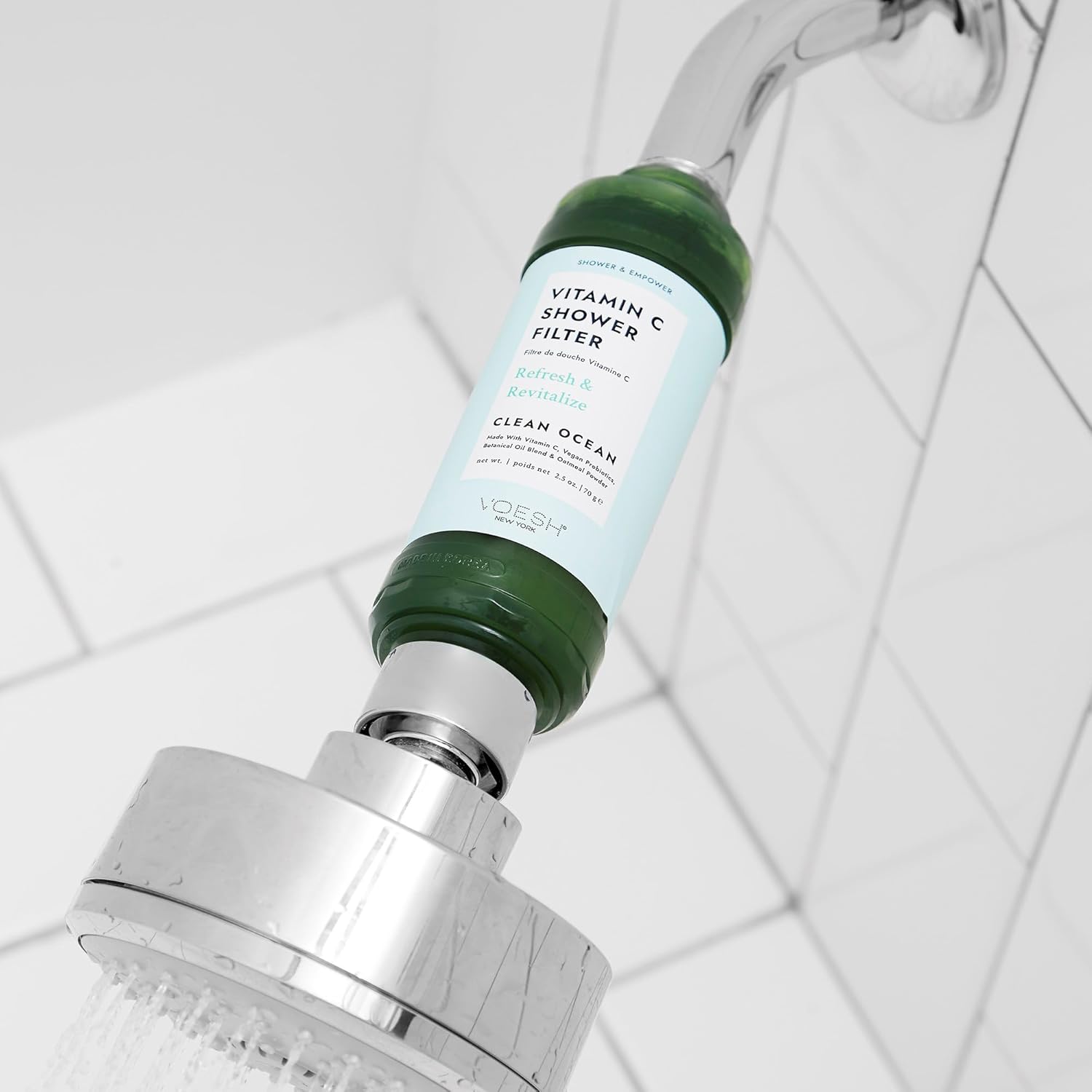 Voesh - Filtr Prysznicowy Z Witaminą C - Clean Ocean 70g