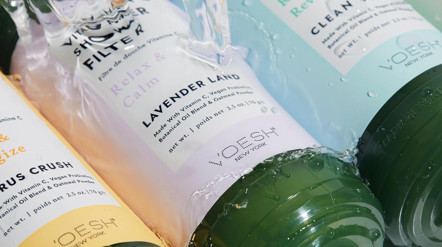 Voesh - Filtr Prysznicowy Z Witaminą C - Lavender Land 70g