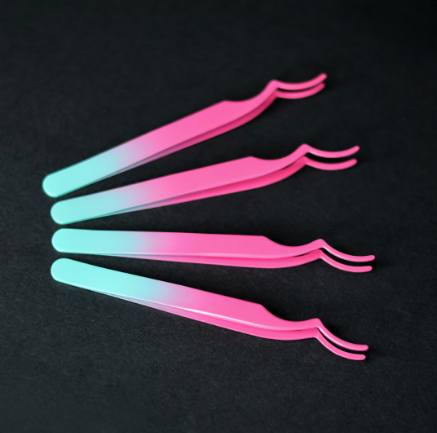 Wonder Lashes Pęseta Do Kępek/Rzęs Bondingowych Ombre