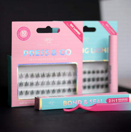 Wonder Lashes Pęseta Do Kępek/Rzęs Bondingowych Ombre