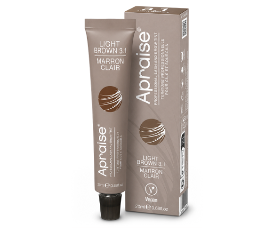 Wonder Lashes Wegańska Farba Do Rzęs I Brwi Apraise Light Brown 20ml