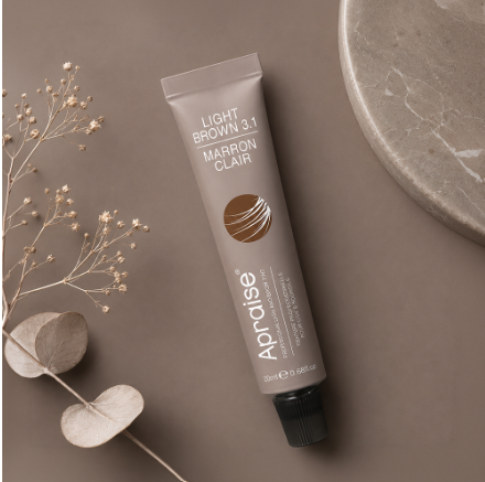 Wonder Lashes Wegańska Farba Do Rzęs I Brwi Apraise Light Brown 20ml