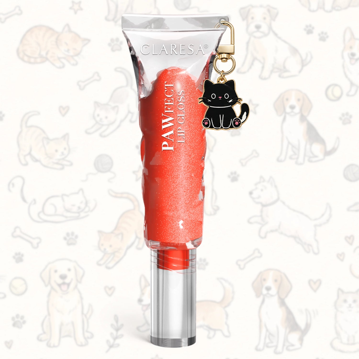Claresa PAWfect Lip Gloss Błyszczyk Do Ust 03 Tender Purr, 4,7g