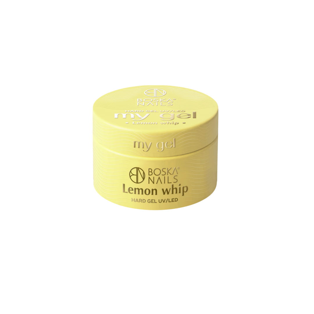 Boska Nails Żel Budujący Uv My Gel Lemon Whip Żółty 15ml