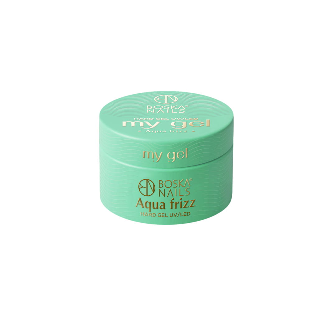 Boska Nails Żel Budujący Uv My Gel Aqua Frizz Zielony 15ml